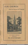 Programme of the 75th Anniversary of the St. Paul's Church in Middleport