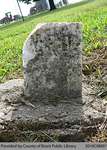 Dutcher Cemetery Headstone 2-1