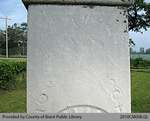 View Top of Headstone