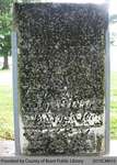 Dutcher Cemetery Headstone 2-4