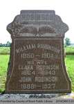 Robinson Family Headstone