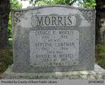 Morris Family Headstone (Range 3-2)