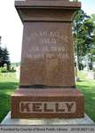 View Closeup of Inscription on Front of Headstone