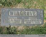Wingrove Family Headstone (Range 4-10)