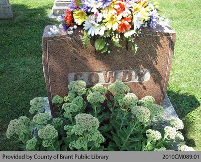 Cowdy Family Headstone