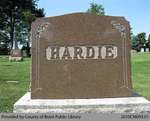 Hardie Family Headstone (Range 5-6)
