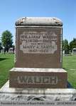 Waugh Family Headstone