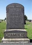 Chambers Family Headstone (Range 5-9)