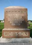 Hobson Family Headstone (Range 6-12)