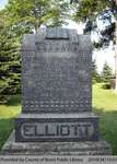 Elliott Family Headstone (Range 7-1)