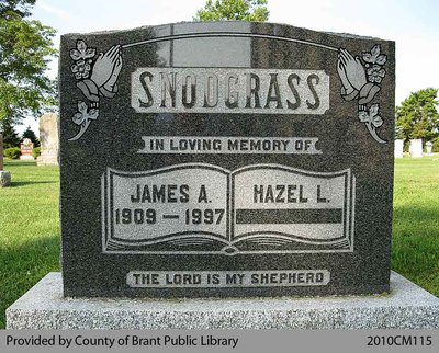 Snodgrass Family Headstone