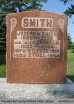 Smith Family Headstone (Range 8-2)