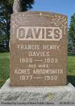 Davies Family Headstone