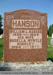 Hanson Family Headstone