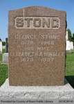 Stong Family Headstone