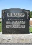 Hinsley Family Headstone (Range 10-9)