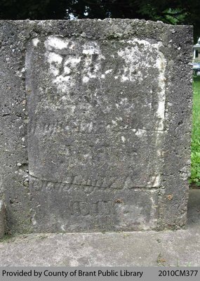 Oakland Pioneer Cemetery Headstone 1-73