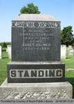 Standing Family Headstone (Range 12-9)