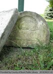 View Close-up of Top of Headstone