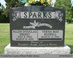Sparks Family Headstone