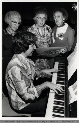 Four Women Singing