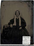 Glass Plate Portrait of a Woman