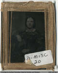 Photograph of Unidentified Woman in Thread Frame