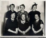 Burford Women's Institute 1950-51 Executive