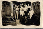Postcard Featuring the Harley Ladies Aid Group