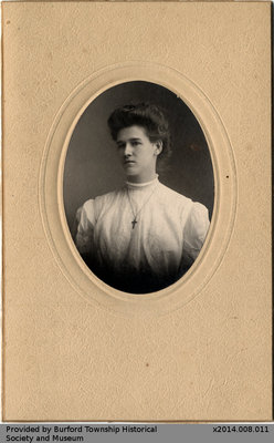 Photo of an Unidentified Woman