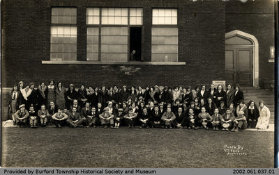 Burford High School Class Photo