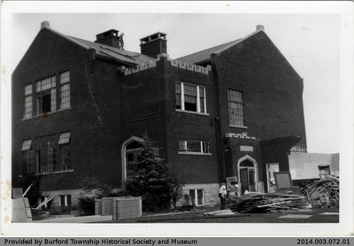 Burford District High School Being Demolished