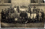 Postcard Featuring a Class Photo at Burford Public School