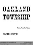 Oakland Township: Two Hundred Years