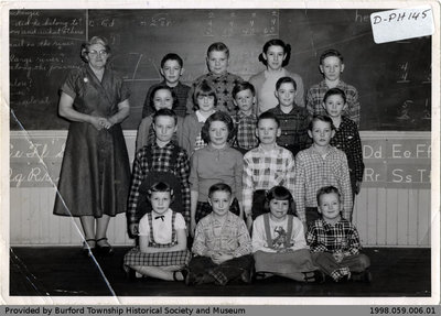 Mt. Zion School Class Photo