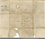 1846 Letter Written to Thomas B Campbell from W.H. Fisher