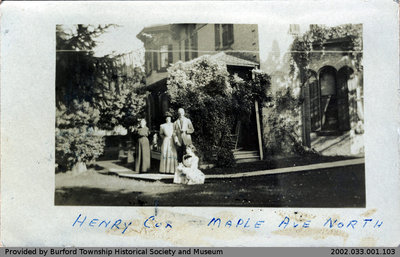 Henry Cox and Family