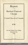 1936 Annual Report of the Burford Pastoral Charge of the United Church of Canada