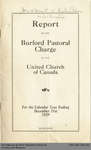 1939 Annual Report of the Burford Pastoral Charge of the United Church of Canada