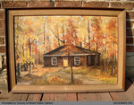 Log House Painting