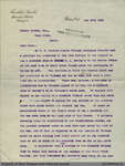Letter from Franklin Smoke to Thomas McCosh