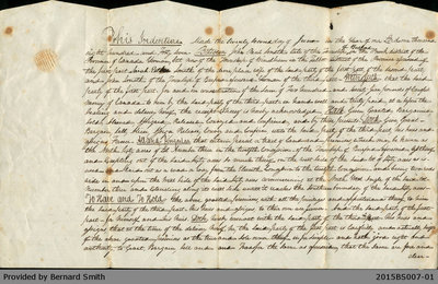 Land Deed Agreement Between John Paul Smith and John Smith