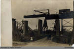 Grand Trunk Railway Bridge Reconstruction Postcard