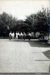 Photograph of the Lawn Bowlers at the Paris Lawn Bowling Club