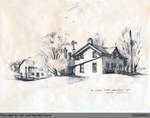 Drawing of the McLean Farm in Newport