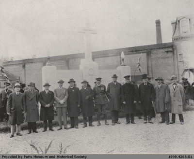 Dedication of the Paris War Memorial, 11 November 1930