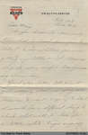 Letter, John Bialas to Mary Dancavitch, 1 February 1943