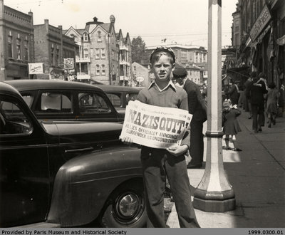 V. E. morning in Paris, 1945