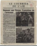 Le Courrier de L'Air, 20 July 1944