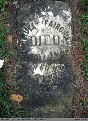 Samuel and Eliza (Yerks) Fairchild